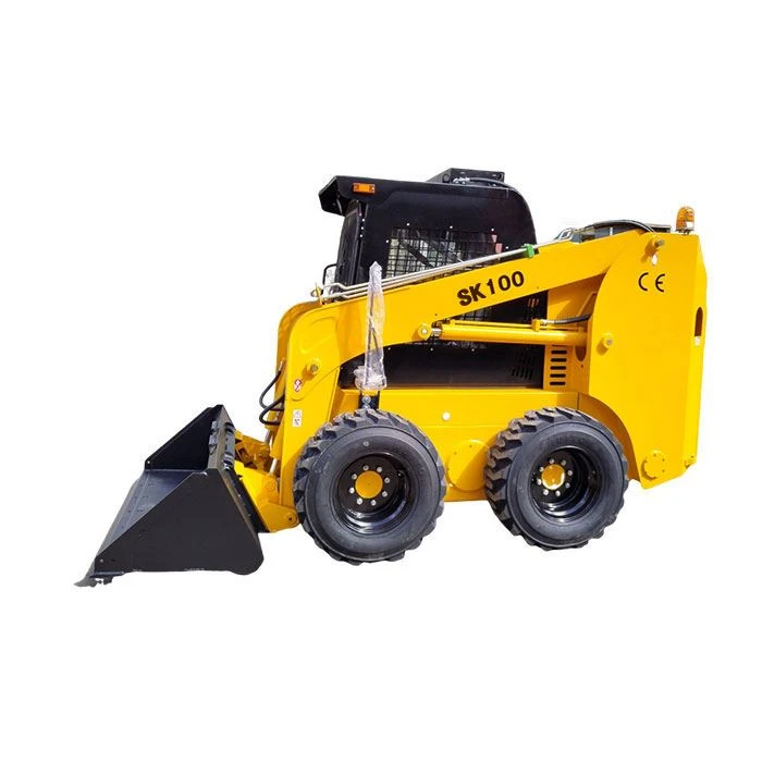 Liels skidsteer iekrāvējs